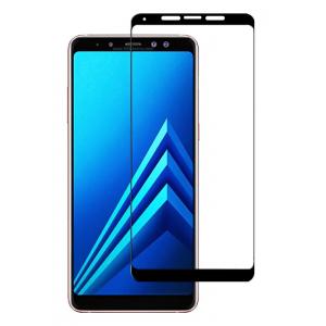 POWERTECH Tempered Glass 5D Full Glue για Samsung A8 Plus 2018, Black | Αξεσουάρ κινητών | elabstore.gr