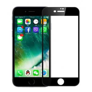 POWERTECH Tempered Glass 5D Full Glue για iPhone 8 Plus, Black | Αξεσουάρ κινητών | elabstore.gr