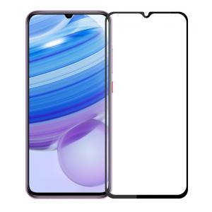 POWERTECH Tempered Glass 5D, full glue, Xiaomi Redmi 10X/Pro 5G, μαύρο | Αξεσουάρ κινητών | elabstore.gr