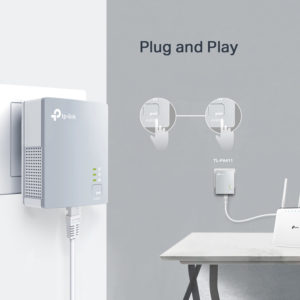 TP-LINK AV600 Powerline Starter Kit TL-PA411KIT, Ver. 4.0 | Δικτυακά | elabstore.gr