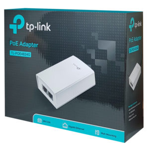 TP-LINK Gigabit PoE Adapter TL-POE4824G, 48V 24W, power cable, Ver. 1.0 | Δικτυακά | elabstore.gr