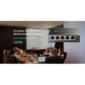 TP-LINK  Easy Smart Switch TL-SG105E,  5-Port Gigabit, Ver. 4.0 | Δικτυακά | elabstore.gr