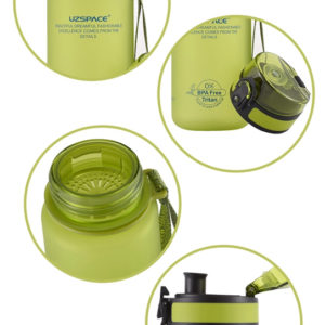 UZSPACE παγούρι νερού Colorful Frosted UZ-3034-GN, 350ml, πράσινο | eLabstore.gr UZSPACE παγούρι νερού Colorful Frosted UZ-3034-GN, 350ml, πράσινο | eLabstore.gr