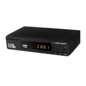 Esperanza αποκ/ποιητής   DVB-T/T2 EV104 | Αξεσουάρ &Περιφερειακά TV | elabstore.gr