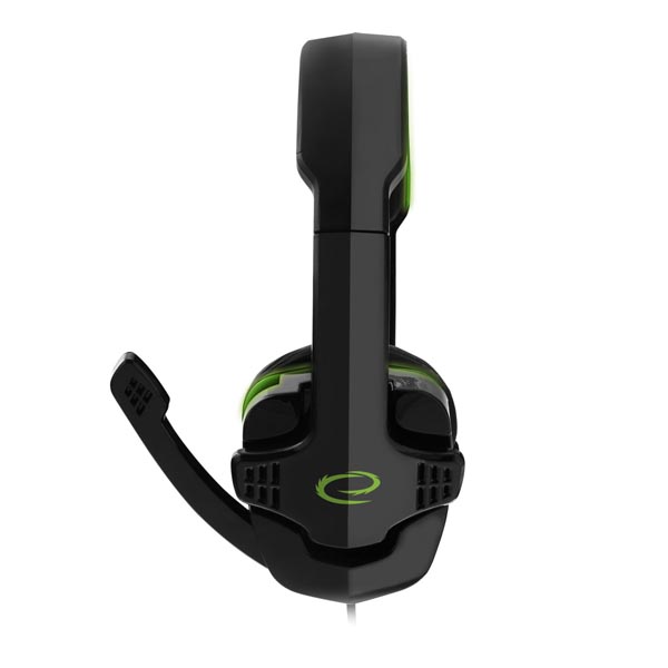 Raven Ακουστικό με μικρόφωνο gaming Πράσινο EGH310G | eLabstore.gr Raven Ακουστικό με μικρόφωνο gaming Πράσινο EGH310G | Gaming | elabstore.gr