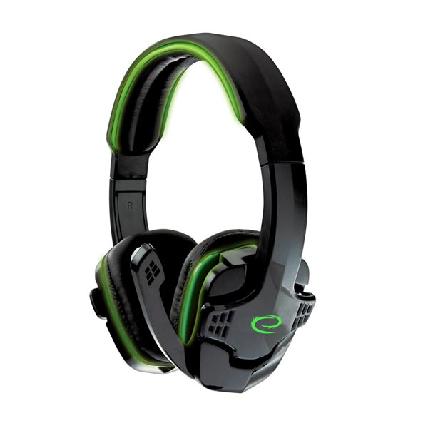 Raven Ακουστικό με μικρόφωνο gaming Πράσινο EGH310G | eLabstore.gr Raven Ακουστικό με μικρόφωνο gaming Πράσινο EGH310G | Gaming | elabstore.gr