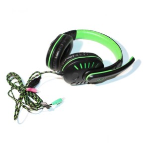 Crow Ακουστικό με μικρόφωνο gaming πράσινο EGH330G | eLabstore.gr Crow Ακουστικό με μικρόφωνο gaming πράσινο EGH330G | Gaming | elabstore.gr