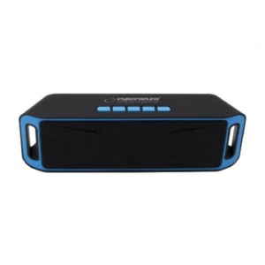Ηχείο Bluetooth 6W Hands-Free & w/FM Radio Μαύρο/Μπλε EP126KB | eLabstore.gr Ηχείο Bluetooth 6W Hands-Free & w/FM Radio Μαύρο/Μπλε EP126KB | Περιφερειακά | elabstore.gr