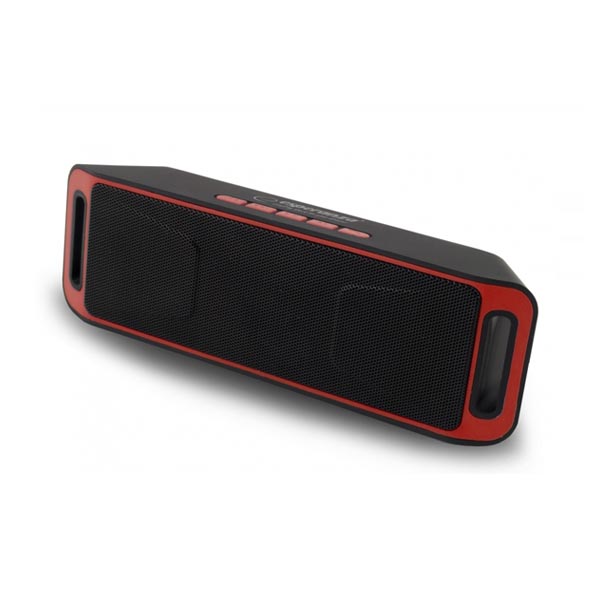 Ηχείο Bluetooth 6W Hands-Free & w/FM Radio Μαύρο/Κόκκινο EP126KR | eLabstore.gr Ηχείο Bluetooth 6W Hands-Free & w/FM Radio Μαύρο/Κόκκινο EP126KR | Περιφερειακά | elabstore.gr