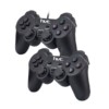 USB Gamepad double with vibration USB-8878B  hvt | Gaming | elabstore.gr