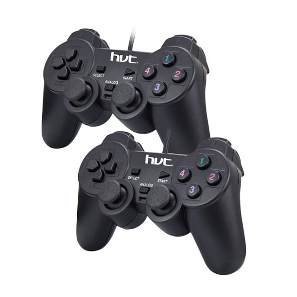 USB Gamepad double with vibration USB-8878B hvt | eLabstore.gr USB Gamepad double with vibration USB-8878B hvt | Gaming | elabstore.gr