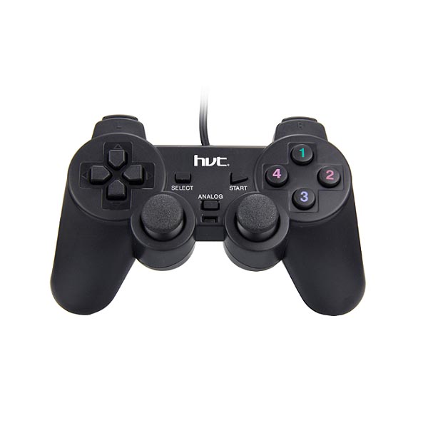 USB Gamepad single with vibration USB-703B hvt | eLabstore.gr USB Gamepad single with vibration USB-703B hvt | Gaming | elabstore.gr