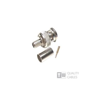Bnc M Straight Rg6 Type 10PCS/Bag | Καλώδια Συστημ.Ασφαλείας | elabstore.gr