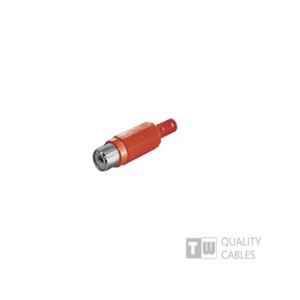 Rca Female Connector Av-Ra02rg Red | Ήχου & Εικόνας | elabstore.gr