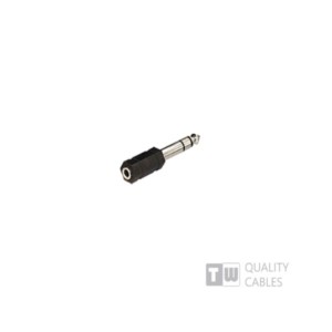 Adaptor St3.5MM F/St6.3MM M Black  συσκ. 10τμχ | Ήχου & Εικόνας | elabstore.gr