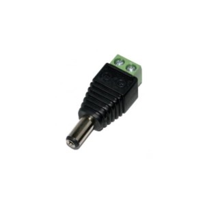 Male Jack Converter Adapter DC Power Connector 1τεμ Well DC-M/2.1X5.5-TBS | Καλώδια Συστημ.Ασφαλείας | elabstore.gr