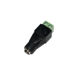 Female Jack Converter Adapter DC Power Connector 1τεμ Well DC-F/2.1X5.5-TBS | Καλώδια Συστημ.Ασφαλείας | elabstore.gr