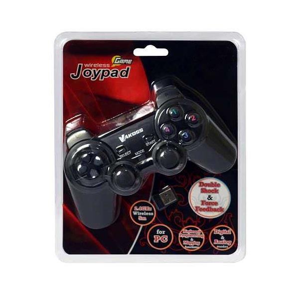 Joypad Ασύρματο GP-3925BK Vacoss | eLabstore.gr Joypad Ασύρματο GP-3925BK Vacoss | Gaming | elabstore.gr