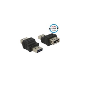 DELOCK USB Adaptor Type-A Male to Type-A Female 65640 | Πληροφορικής | elabstore.gr