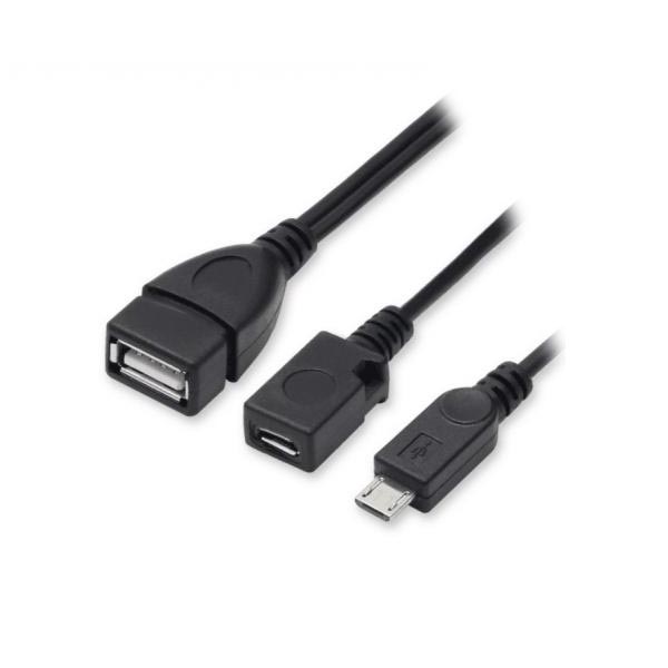 Adaptor cable OTG USB F σε Micro USB M/F Well ADAPT-USBF/UUSB2/OTG-0.15 | eLabstore.gr Adaptor cable OTG USB F σε Micro USB M/F Well ADAPT-USBF/UUSB2/OTG-0.15 | Ήχου & Εικόνας | elabstore.gr