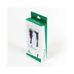 Καλώδιο Hdmi Μ/Μ 3m 1.4V γωνία Gold OMEGA Blister packing | Ήχου & Εικόνας | elabstore.gr