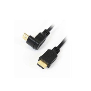 Καλώδιο Hdmi Μ/Μ 3m 1.4V γωνία Gold OMEGA Blister packing | Ήχου & Εικόνας | elabstore.gr