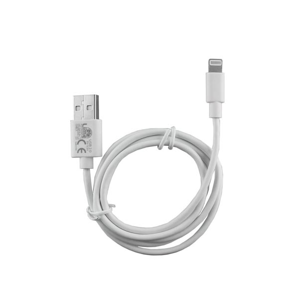 Καλώδιο Lightning USB 2.4A Φόρτισης - Data 1m Λευκό LO1 Lime | eLabstore.gr Καλώδιο Lightning USB 2.4A Φόρτισης - Data 1m Λευκό LO1 Lime | Περιφερειακά | elabstore.gr