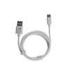 Καλώδιο Type C σε USB 2.4A Φόρτισης - Data 1m Λευκό L01 Lime | Περιφερειακά | elabstore.gr