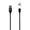 Καλώδιο Lightning USB Φόρτισης-Data Magnetic Braided 3.5A QC 2.0 1m Μαύρο NSP | Περιφερειακά | elabstore.gr