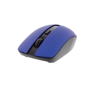 MW101 Well Ασύρματο Ποντίκι 4D USB μαύρο/μπλε 1600dpi MOUSE-WLESS-MW101BE-WL | Περιφερειακά | elabstore.gr