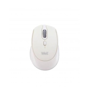 MWP201 Well Ασύρματο Ποντίκι 4D USB Λευκό 1600dpi MOUSE-WLESS-MWP201WE-WL | Περιφερειακά | elabstore.gr