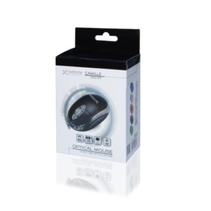 Ενσύρματο Ποντίκι 3D USB μαύρο XM102K | Περιφερειακά | elabstore.gr