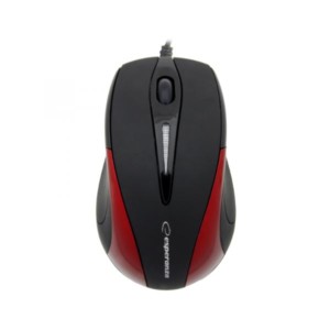 Business series Ενσύρματο Ποντίκι 3D μαύρο/κόκκινο Esperanza EM102R | eLabstore.gr Ενσύρματο Ποντίκι Business series 3D μαύρο/κόκκινο EM102R | Περιφερειακά | elabstore.gr