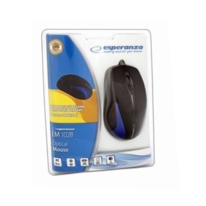 Ενσύρματο Ποντίκι Business series 3D μαύρο/μπλέ EM102B | eLabstore.gr Ενσύρματο Ποντίκι Business series 3D μαύρο/μπλε EM102B | Περιφερειακά | elabstore.gr