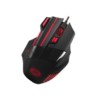 Wolf Gaming mouse ενσύρματο μαύρο/κόκκινο 7 Keys 2400dpi EGM201R | Gaming | elabstore.gr