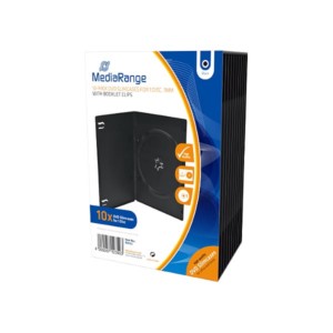 BOX33 MediaRange DVD Slimcases black 10 pack | CD/DVD | elabstore.gr