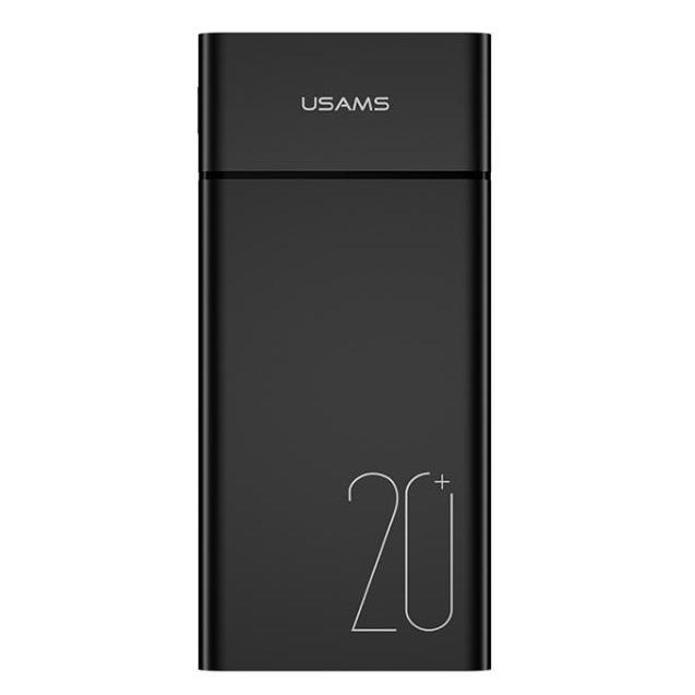 USAMS power bank PB14 20000mAh, 2x output, 2.1A, μαύρο | eLabstore.gr USAMS power bank PB14 20000mAh, 2x output, 2.1A, μαύρο | Αξεσουάρ κινητών | elabstore.gr