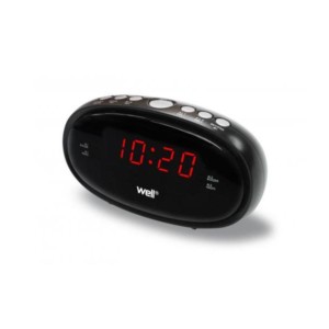 Well  Ξυπνητήρι ρολόι με ραδιόφωνο CLOCK-DESK-RELAX-WL CLOCK-DESK-RELAX-WL | Οικιακά είδη | elabstore.gr