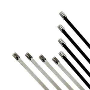 Μεταλλικό Δεματικό 7.9x300mm Καλωδίου Με Μόνωση 50/Συσκ | Ηλεκτρολογικά | elabstore.gr