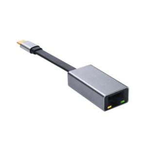 Adaptor HQ USB Type C to RJ45 1000Mbps Platinet | Πληροφορικής | elabstore.gr