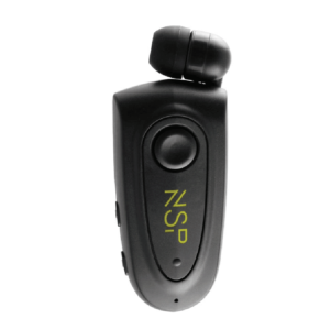 Ακουστικό Bluetooth V5.0 Retractable Clip on Headset Vibration + Anti-Lost NSP BN219 | Περιφερειακά | elabstore.gr