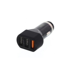 Universal 3 PORT Quick Car Charger Well PSUP-USB-QC354BK-WL | Περιφερειακά | elabstore.gr