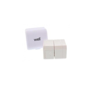 Universal travel adapter EU, SUA, AUS, UK Well ADAPT-PLUG-UNIV/WE-WL | Τροφοδοτικά | elabstore.gr