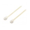 Καλώδιο Well 3M Λευκο Σύνδεσης Rj11 6p4c TEL-0012-3WE-WL | Δικτυακά & Τηλεφωνίας | elabstore.gr