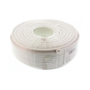 Καλώδιο ομοαξωνικό 100m, 7mm, CX-011LC, 75R λευκό Well RG6-CCS/AL-100-WL | Ήχου & Εικόνας | elabstore.gr