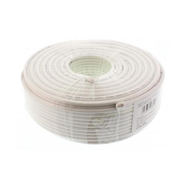 Καλώδιο ομοαξωνικό 100m, 7mm, CX-011LC, 75R λευκό Well RG6-CCS/AL-100-WL | eLabstore.gr Καλώδιο ομοαξωνικό 100m, 7mm, CX-011LC, 75R λευκό Well RG6-CCS/AL-100-WL | Ήχου & Εικόνας | elabstore.gr