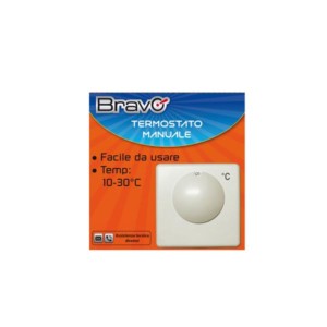 Θερμοστάτης χώρου BRAVO | Ηλεκτρολογικά | elabstore.gr