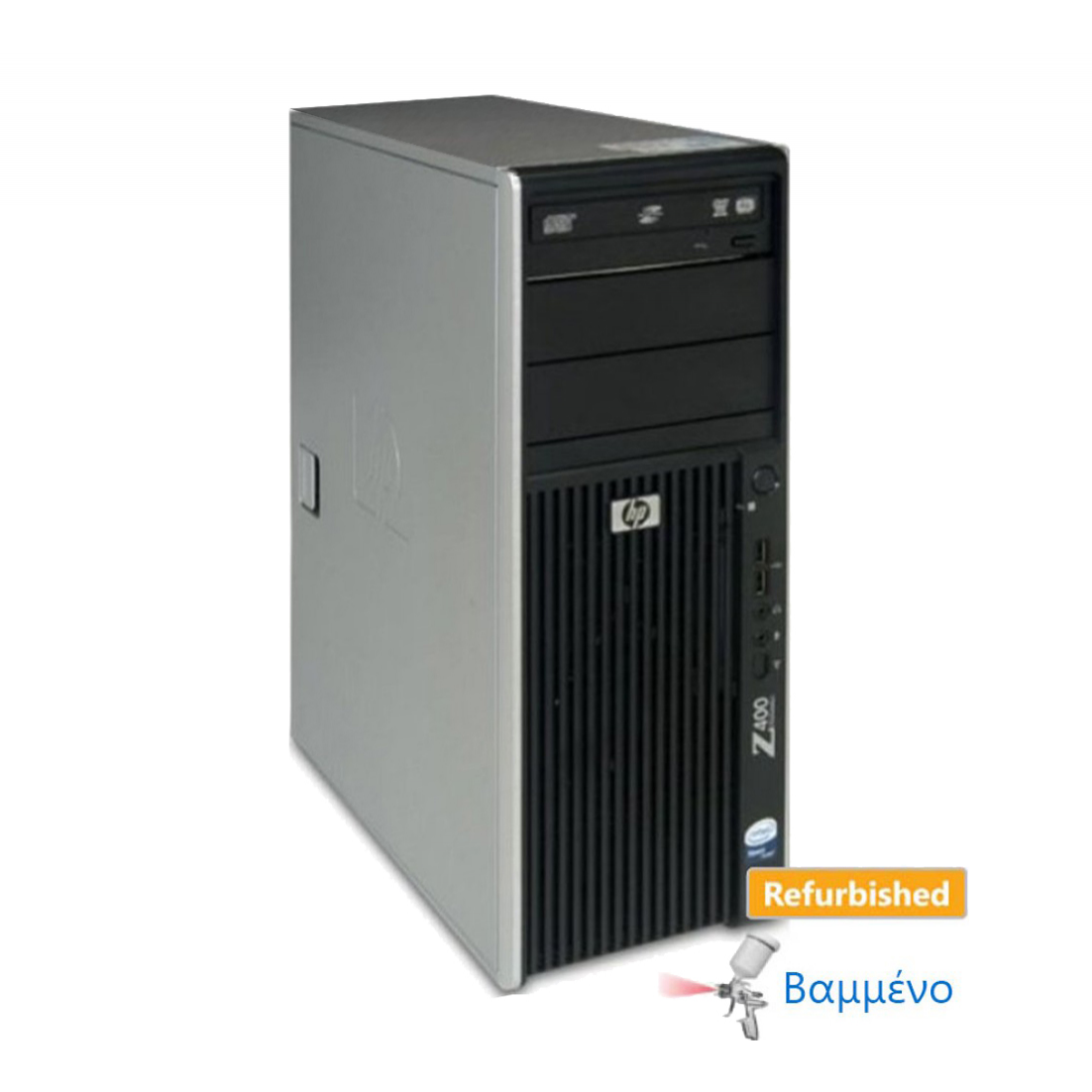 HP Z400 Tower Xeon W3680/8GB DDR3/500GB/ATI 1GB/DVD/7P Grade A Workstation Ref. PC | eLabstore.gr HP Z400 Tower Xeon W3680/8GB DDR3/500GB/ATI 1GB/DVD/7P Grade A Workstation Ref. PC | Refurbished | elabstore.gr