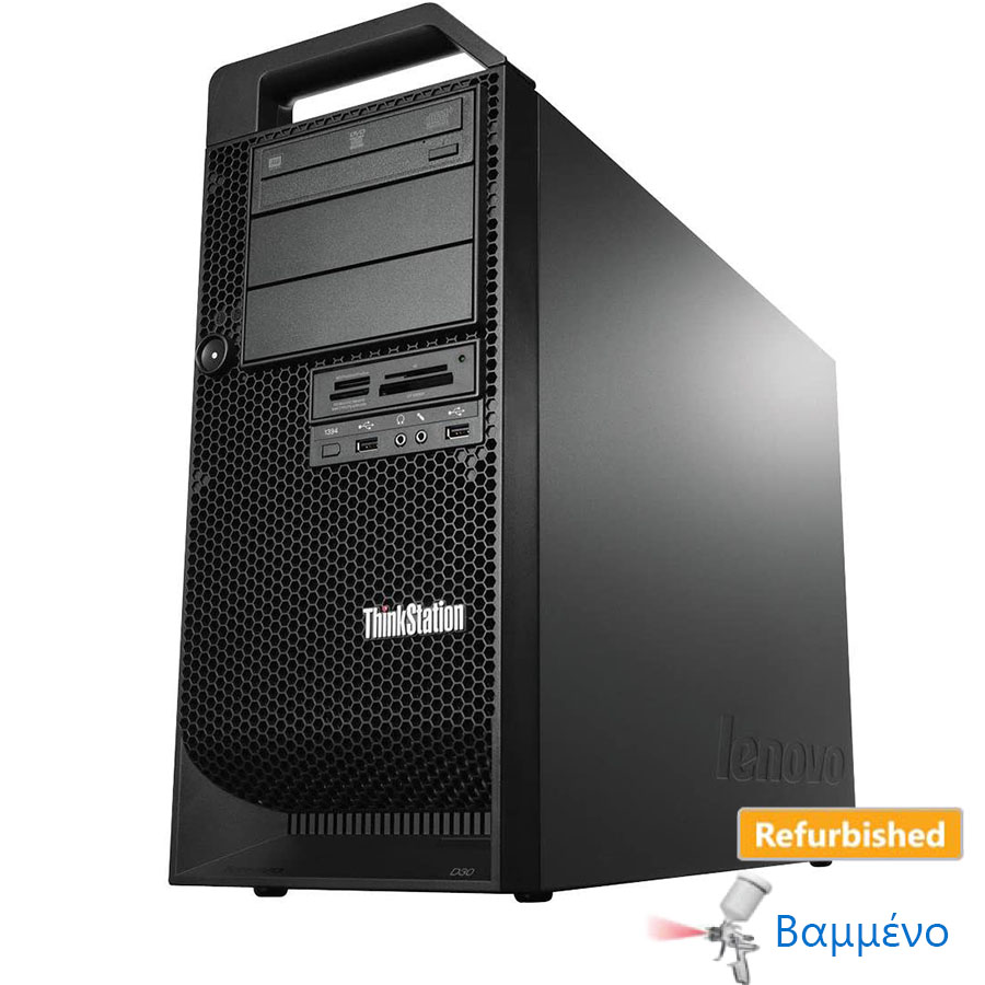 Lenovo D30 Tower Xeon E5-2609/16GB DDR3/1TB/Nvidia 2GB/DVD/7P Grade A Workstation Ref. PC | eLabstore.gr Lenovo D30 Tower Xeon E5-2609/16GB DDR3/1TB/Nvidia 2GB/DVD/7P Grade A Workstation Ref. PC | Refurbished | elabstore.gr