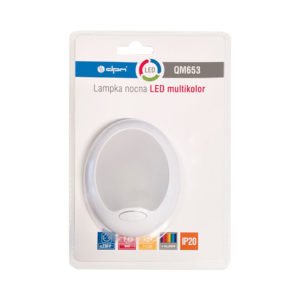 LED Φωτάκι Νυκτός με επιλογή χρώματος QM653 1.8W | Φωτισμός | elabstore.gr